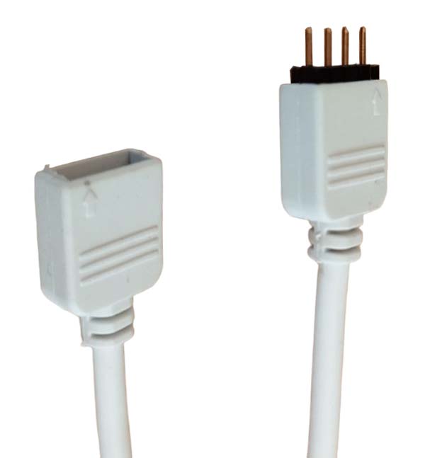 Avide Καλώδιο Σύνδεσης Ταινίας LED 12V RGB+W 1m
