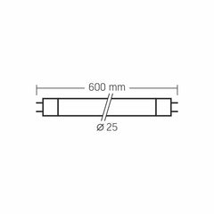 VIDEX Λάμπα Φθορίου LED T8 10W Φυσικό Λευκό
