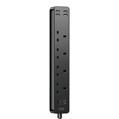 XO WL12 Πολύπριζο (UK) Υποδοχή 4USB 1.8μ