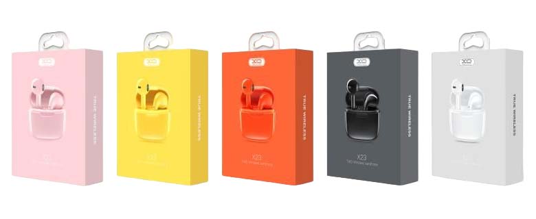 XO X23 Wireless Bluetooth TWS Earphones Yellow