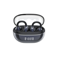 XO G43 Ακουστικά Bluetooth με Διαφανή Eπιμεταλλωμένο Σχεδιασμό OWS Μπλε