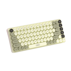 XO KB-12 Ασύρματο Πληκτρολόγιο Bluetooth Tri-Colour Πράσινο