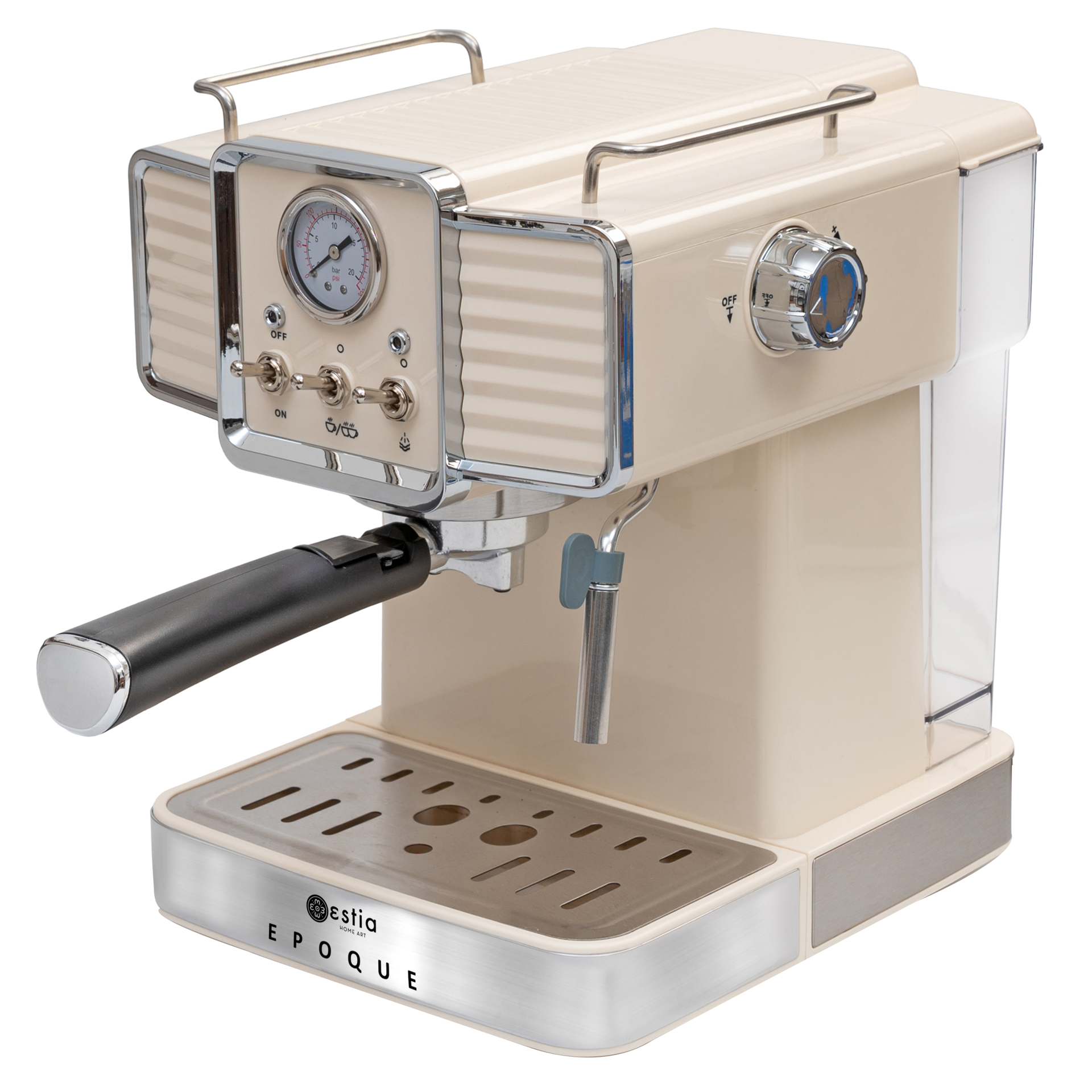 ESTIA ESPRESSO MACHINE RETRO EPOQUE 1350w 20bar 1.5lt