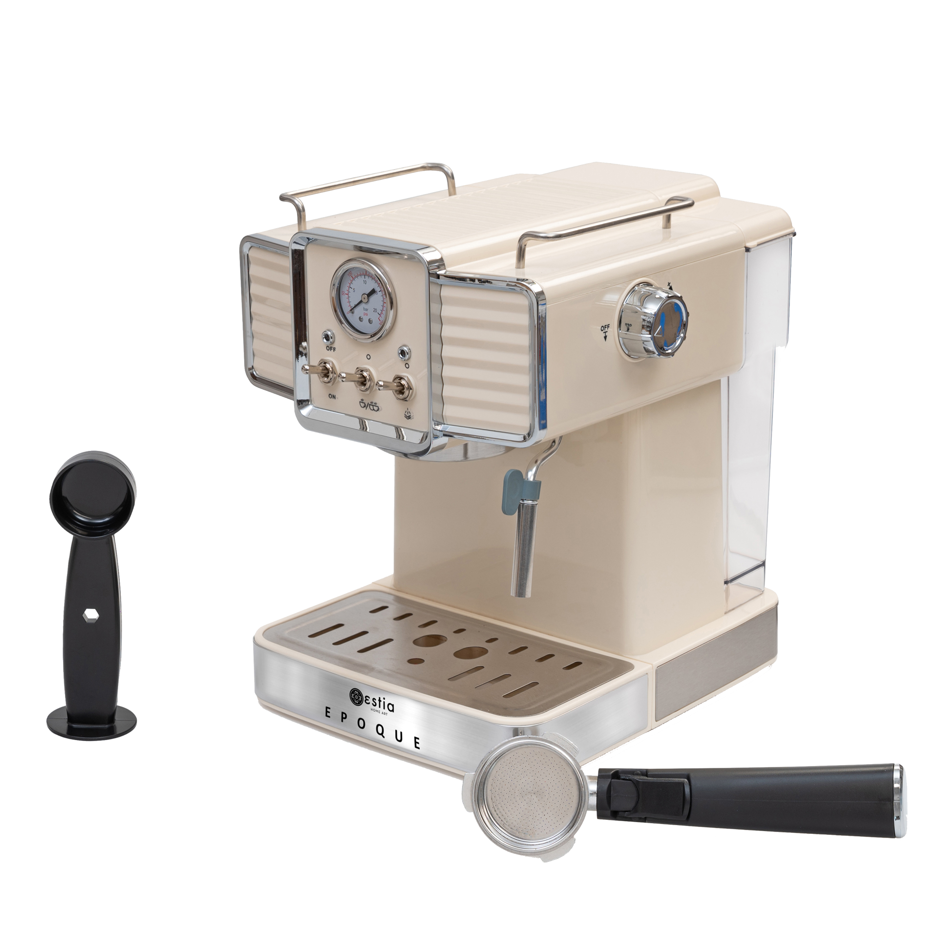 ESTIA ESPRESSO MACHINE RETRO EPOQUE 1350w 20bar 1.5lt