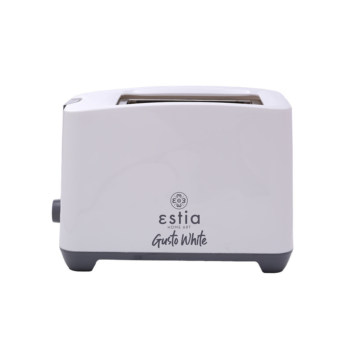 ESTIA GUSTO WHITE 2-PLACE TOASTER WITH 7 COOKING LEVELS 750w WHITE