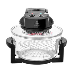 ESTIA ROBOT OVEN CRYSTAL COOK 1400w 12lt WITH HEATING ELEMENT BLACK
