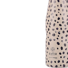 ESTIA ΘΕΡΜΟΣ TRAVEL FLASK SAVE THE AEGEAN 500ml LEOPARD TAUPE