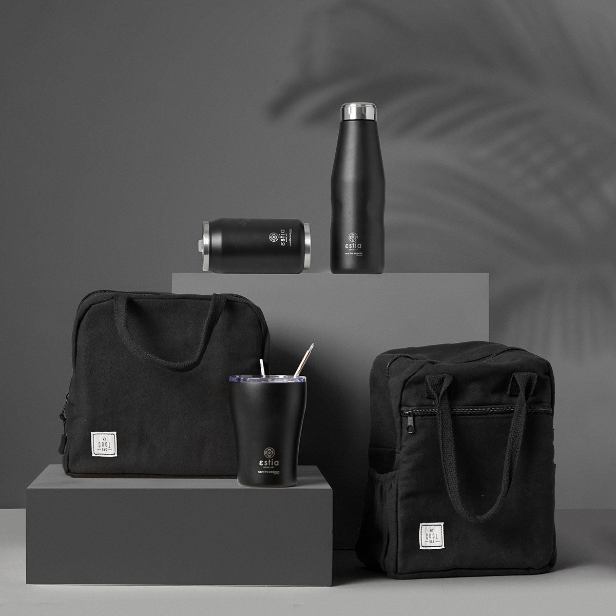 ESTIA ΘΕΡΜΟΣ TRAVEL CUP SAVE THE AEGEAN 500ml MIDNIGHT BLACK