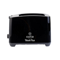 ESTIA TOASTER BLACK PLUS 2-PLACE WITH 7 COOKING LEVELS 750w BLACK