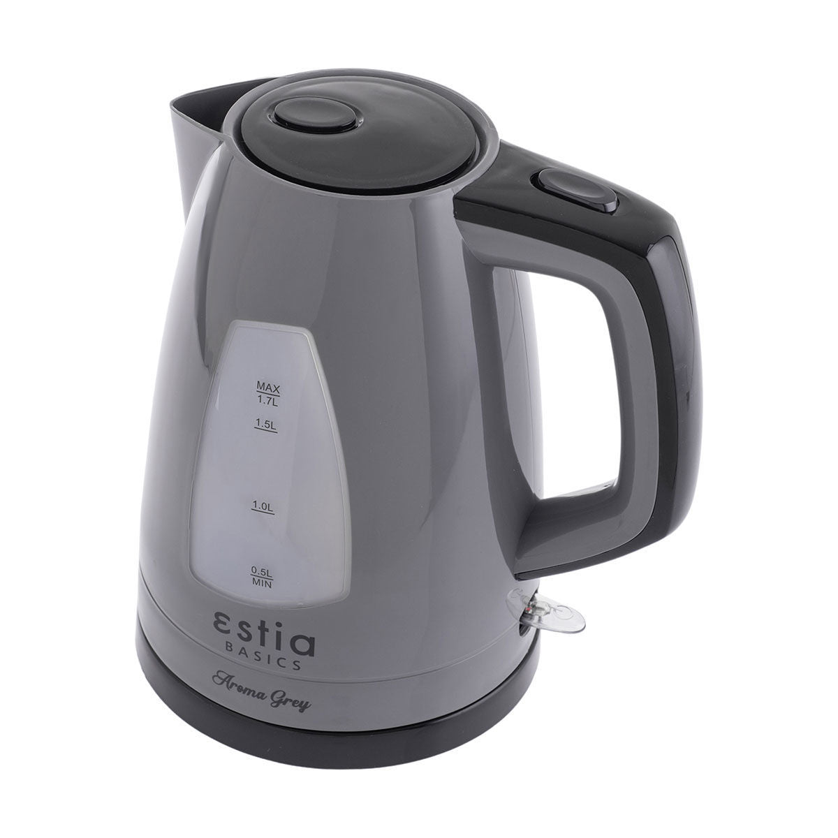 ESTIA KETTLE AROMA GREY PLASTIC 2200w 1.7lt GREY