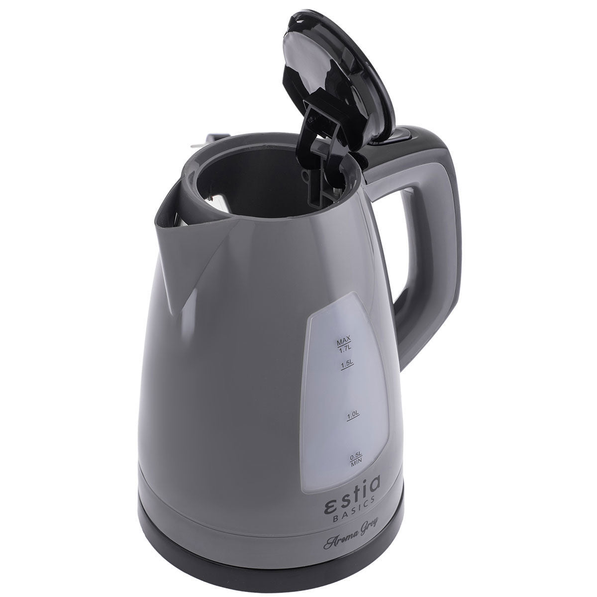 ESTIA KETTLE AROMA GREY PLASTIC 2200w 1.7lt GREY
