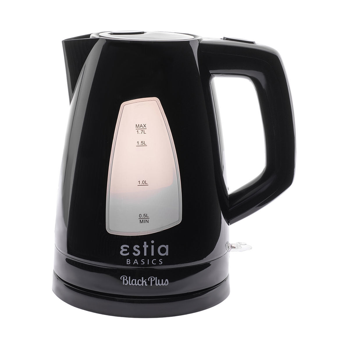 ESTIA KETTLE BLACK PLUS PLASTIC 2200w 1.7lt BLACK