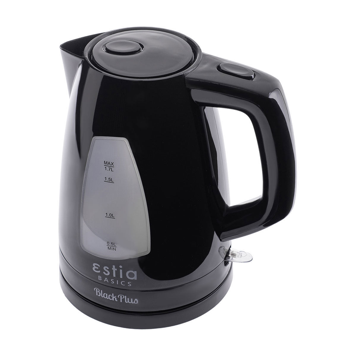 ESTIA KETTLE BLACK PLUS PLASTIC 2200w 1.7lt BLACK