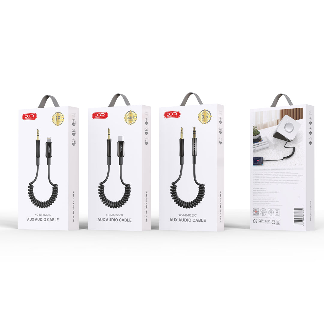 XO NBR255A Καλώδιο Αντάπτορας Ήχου Lightning σε 3.5mm
