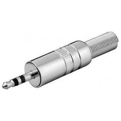 Φις 3.5mm Stereo Μεταλλικό Αρσενικό