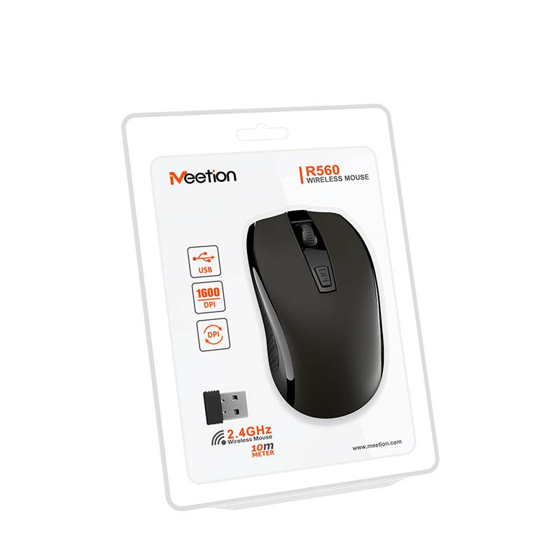 Meetion MT-R560 2.4G Wireless Mouse / Chocolate