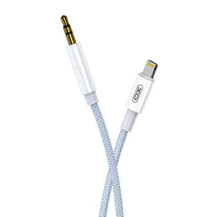 XO NBR211A Lightning to 3.5mm Adapter Cable White