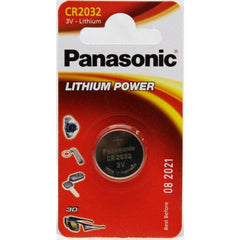 Panasonic Μπαταρία Κουμπί Λιθίου CR2032 (1τμχ)