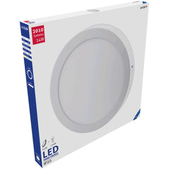 Avide LED Φωτιστικό Οροφής Στρογγυλό Αλουμίνιο 24W Ψυχρό 6400K