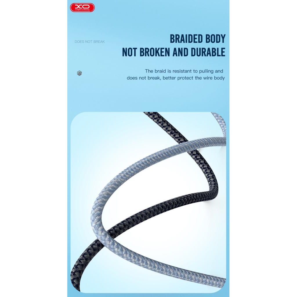 XO NBR211C Καλώδιο Ήχου 3.5mm σε 3.5mm Λευκό