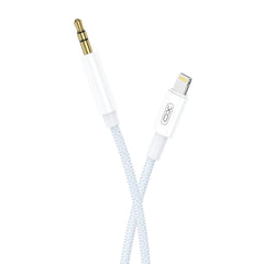 XO NBR211A Lightning to 3.5mm Adapter Cable White