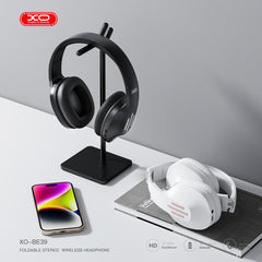 XO BE39 Αναδιπλούμενα Ακουστικά Κεφαλής Bluetooth Μαύρα