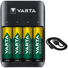 VARTA 57652 Value USB Τετραπλός Φορτιστής Μπαταριών (AA,AAA)