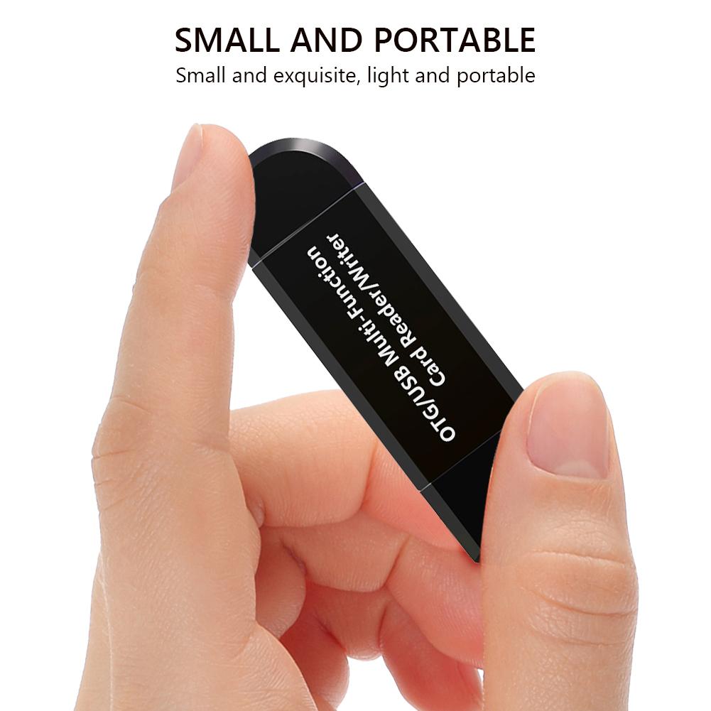 ATC Αντάπτορας USB/Micro Card Reader 2 σε 1