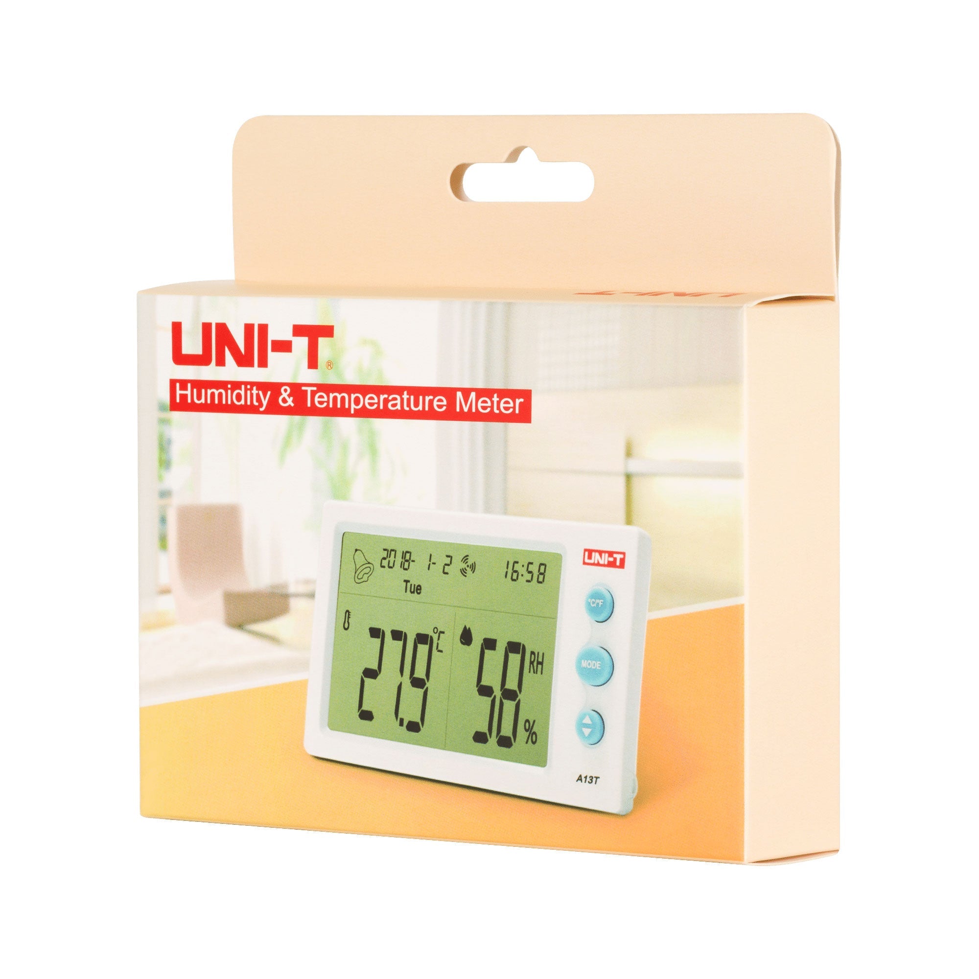 Uni-T A-13T Indoor Tabletop/Wall-Mounted Weather Station