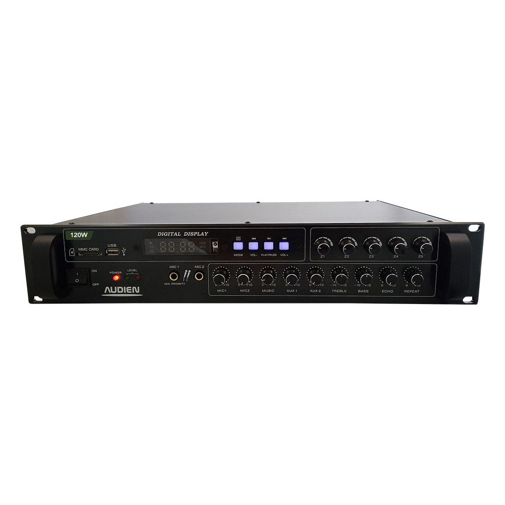 M15600/120 Ενισχυτής 5 Ζωνών 120W