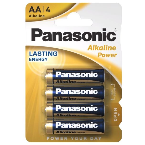 Panasonic Bronze Batteries LR6APB/4BP AA (4pcs)