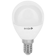Avide Λάμπα LED Σφαιρική 7W E14  Ψυχρό 6400K Value