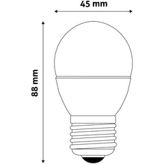 Avide LED Bulb Spherical 7W E27 Cool 6400K Value