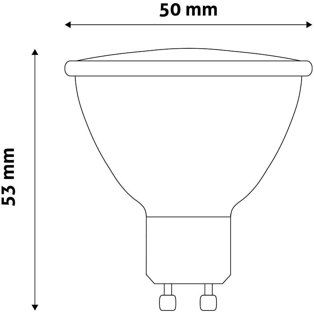 Avide Λάμπα LED Σποτ Αλουμίνιο + Πλαστικό 7W GU10 110° Λευκό 4000K Super High Lumen