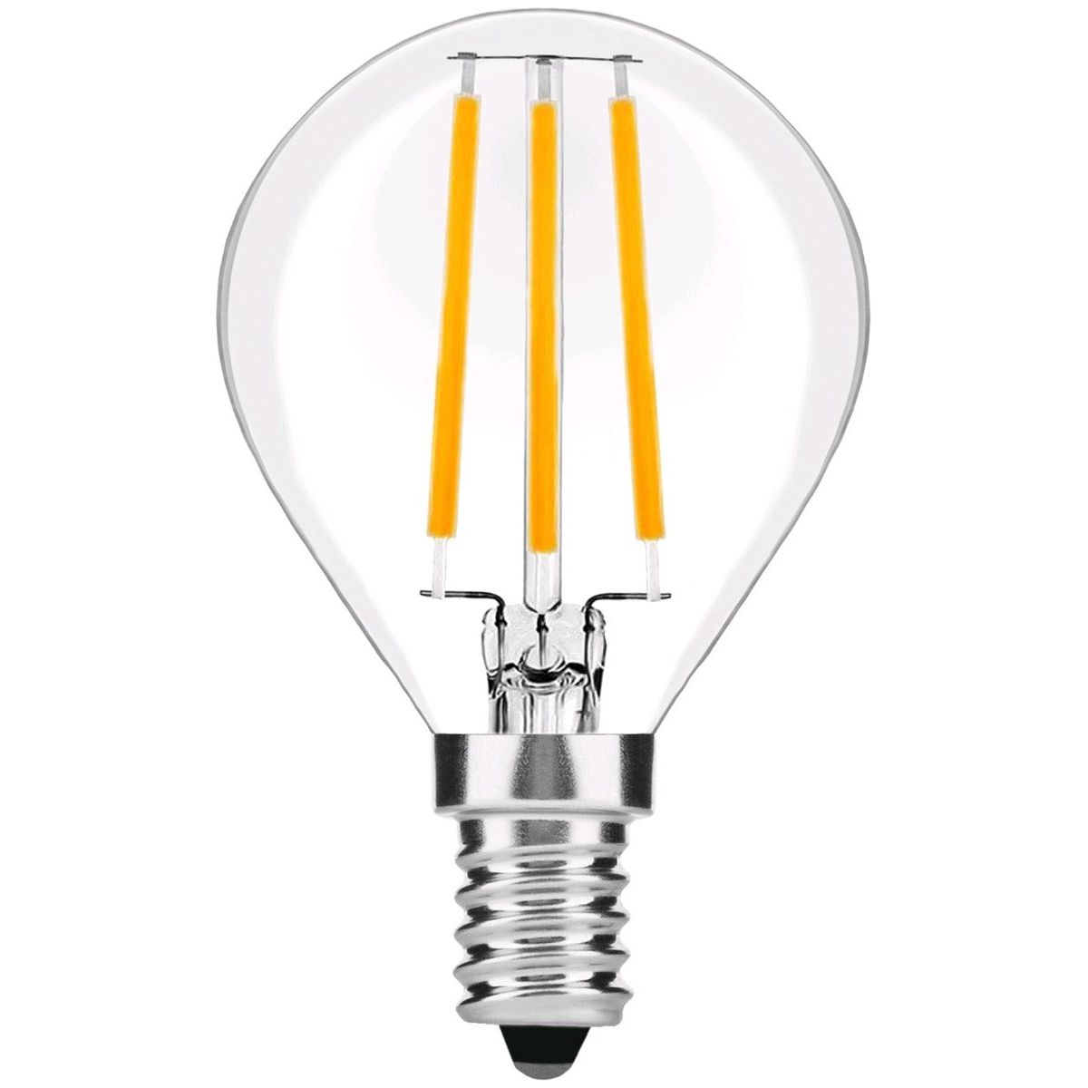 Avide LED Filament Bulb Spherical 4W E14 360° White 4000K