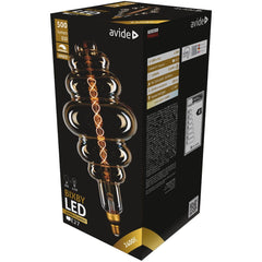 Avide Λάμπα LED Jumbo Bixby Κεχριμπάρι 8W E27 2400K Ντιμαριζόμενο 200x410mm