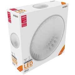 Avide LED Μοντέρνα Πλαφονιέρα Οροφής Umbriel (Raindrop) 18W 330x100mm