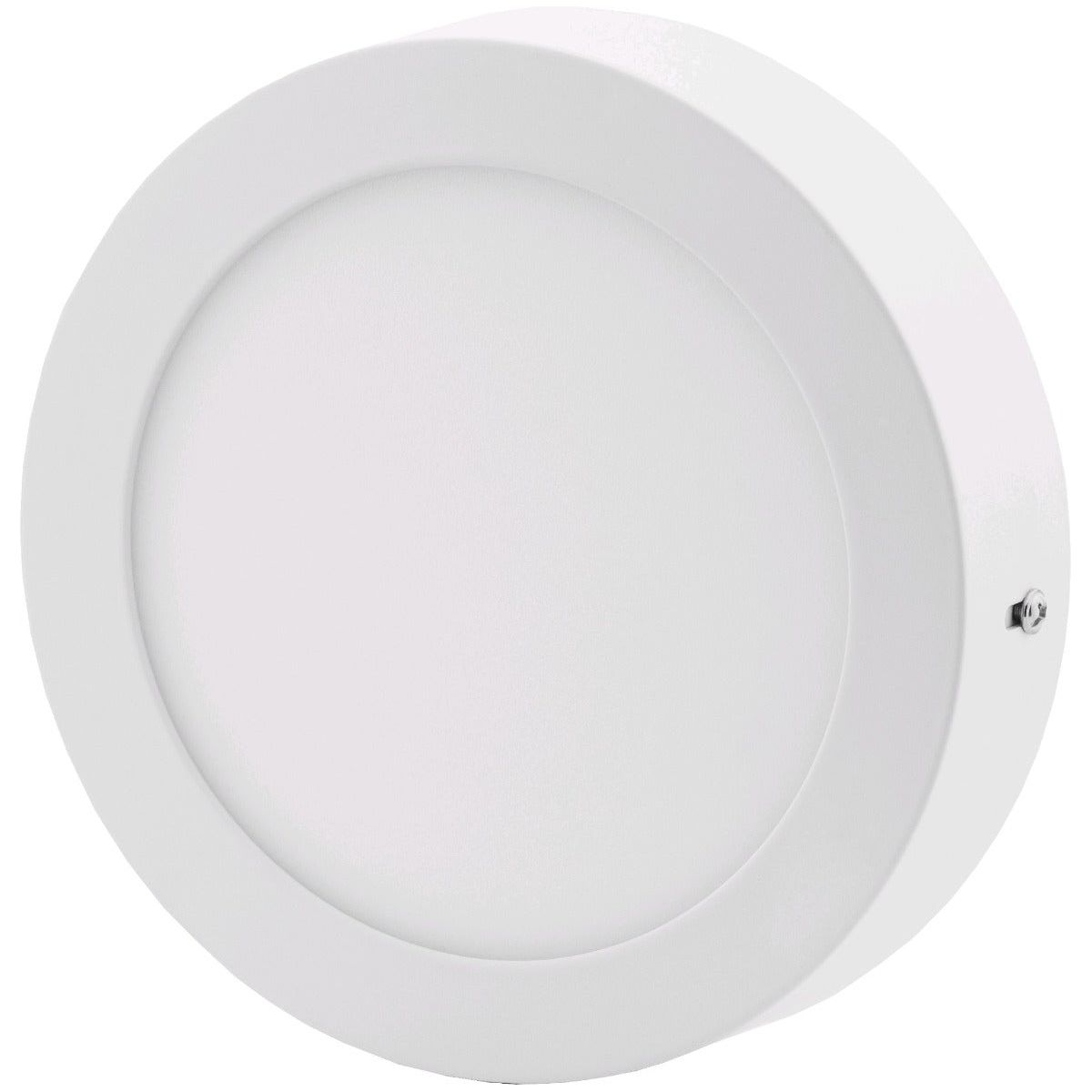Avide LED Φωτιστικό Οροφής Στρογγυλό Αλουμίνιο 18W Λευκό 4000K