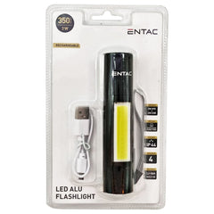 Entac Rechargeable Flashlight 3W 1200mAh (PowerBank)