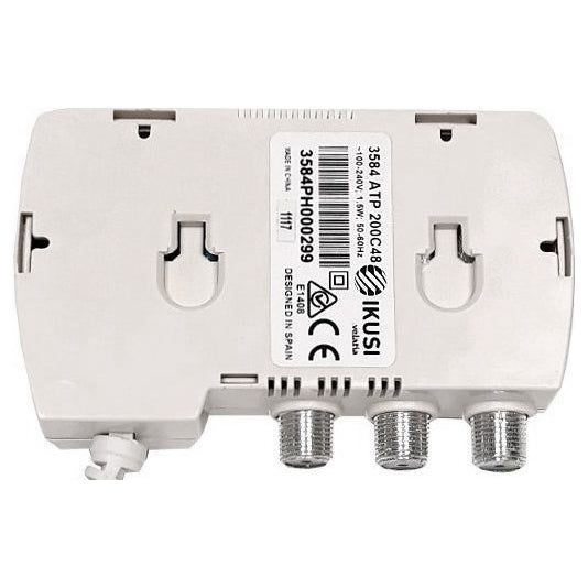 Ikusi Ενισχυτής Γραμμής 2 Εξόδων ATP200-C48