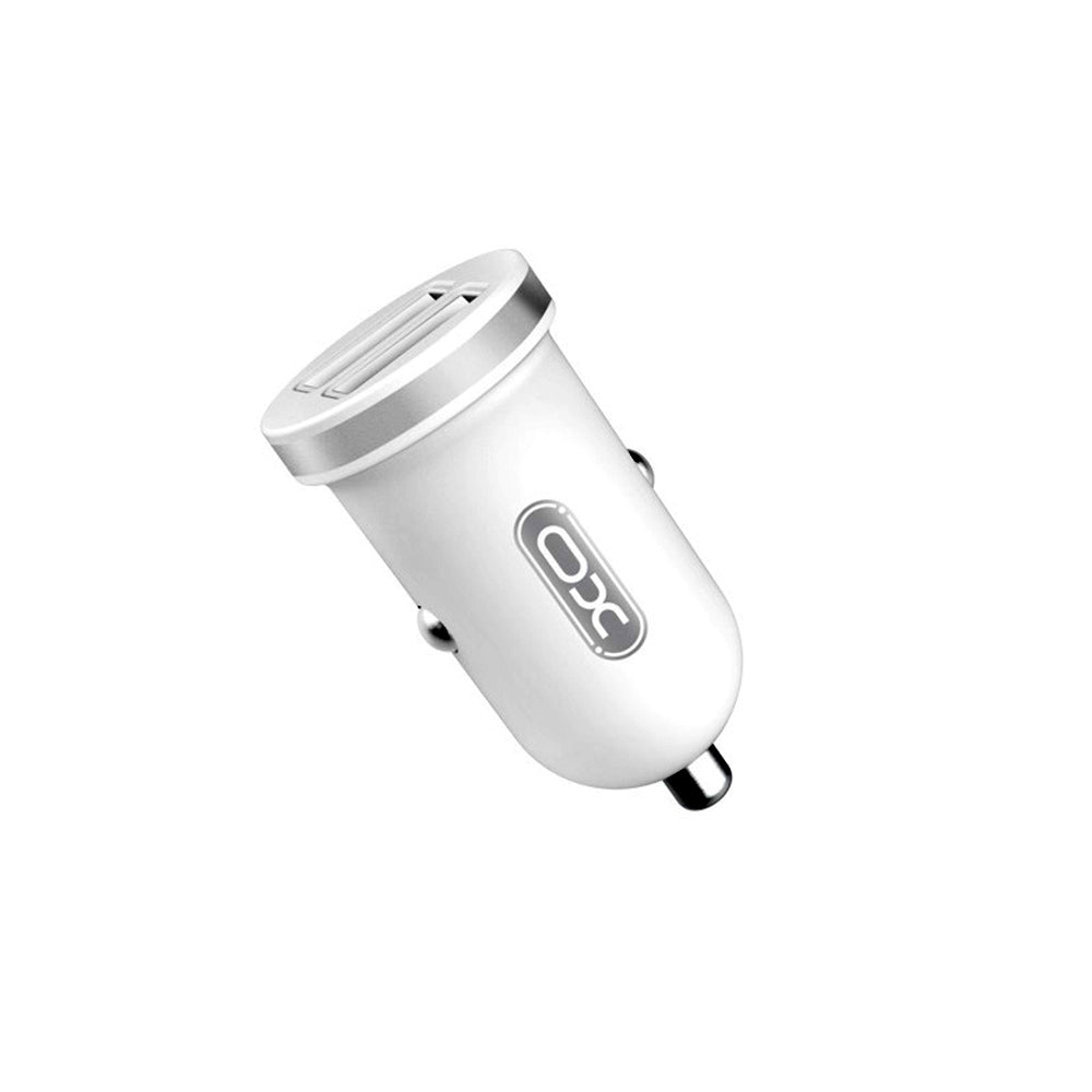 XO CC18 Διπλός USB Φορτιστής Αυτοκινήτου Λευκό