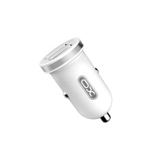 XO CC18 Διπλός USB Φορτιστής Αυτοκινήτου Λευκό