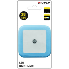 Entac Night Light 0.5W Square Cool Blue
