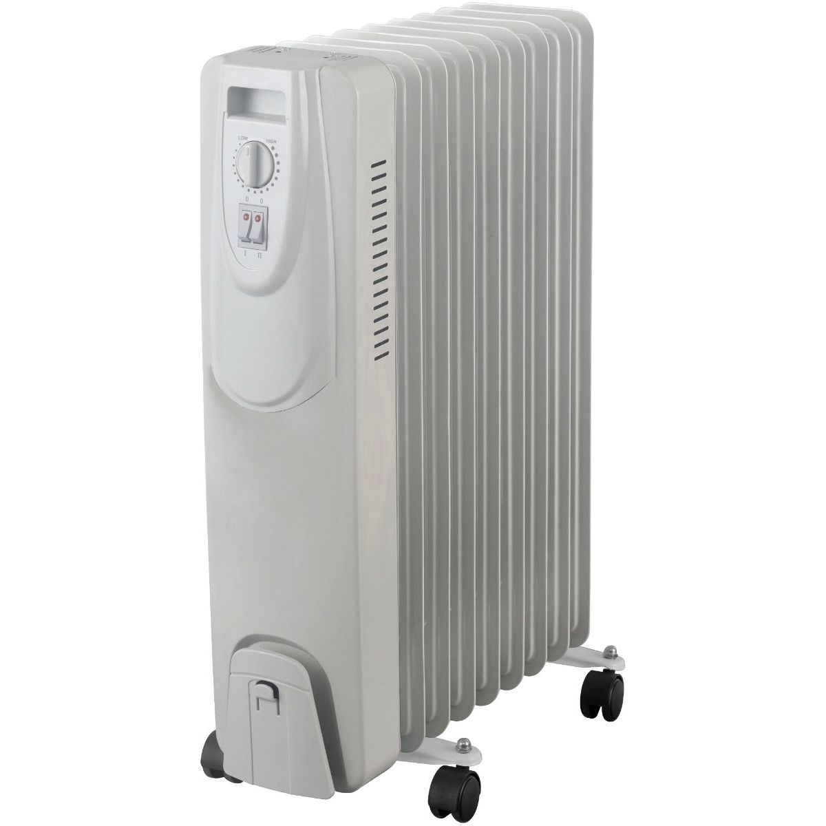 Entac Oil Heater 9 Fins 2000W White with Timer