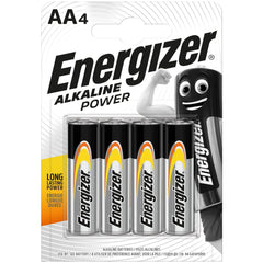 Energizer Power Alkaline AA Batteries (4pcs)