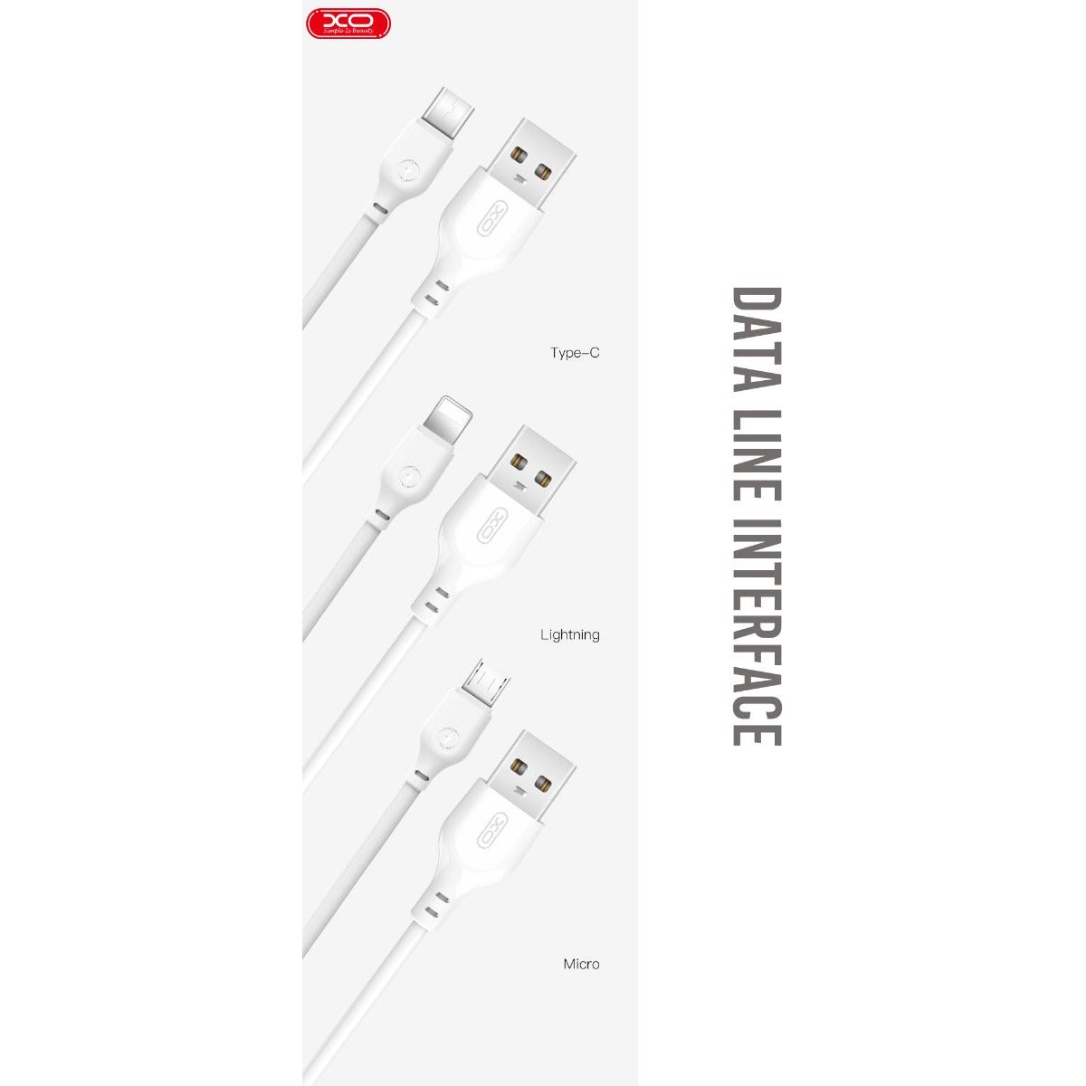 XO L65EU 2.4A Φορτιστής με Διπλή Θύρα USB για Lightning