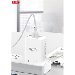 XO L65EU 2.4A Φορτιστής με Διπλή Θύρα USB για Lightning