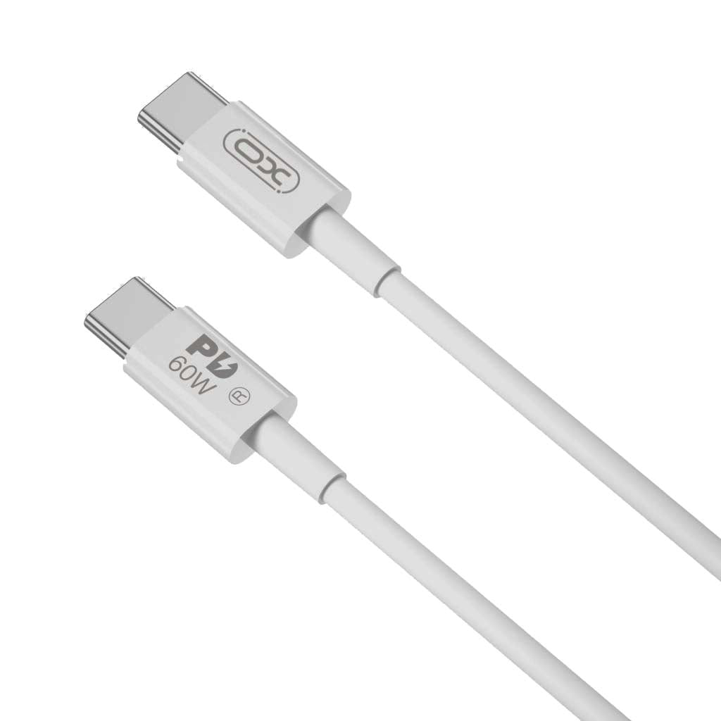 XO NB-Q190A 60W Καλώδιο Φόρτισης Type-C σε Type-C 1m
