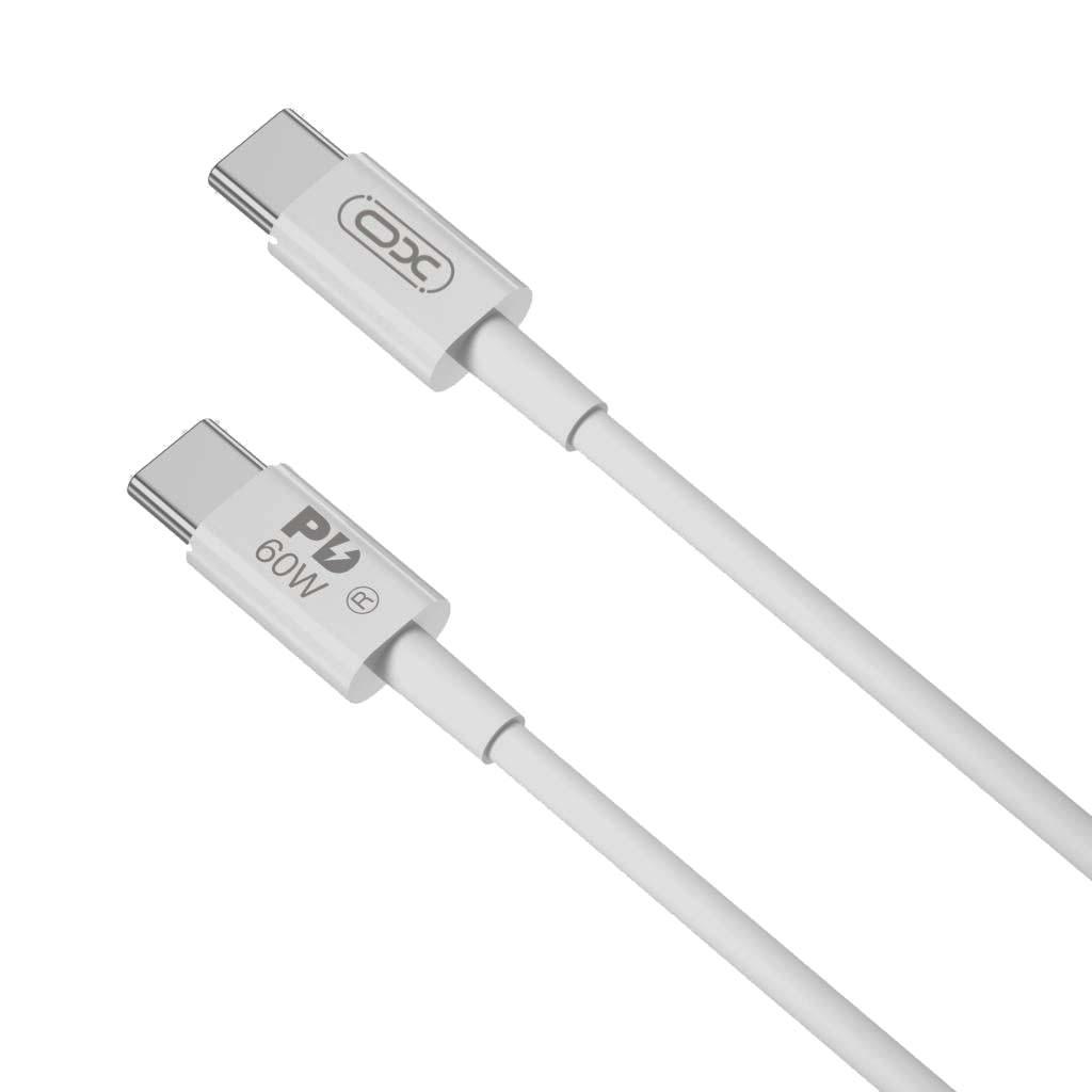 XO NB-Q190B 60W Καλώδιο Φόρτισης Type-C σε Type-C 2m