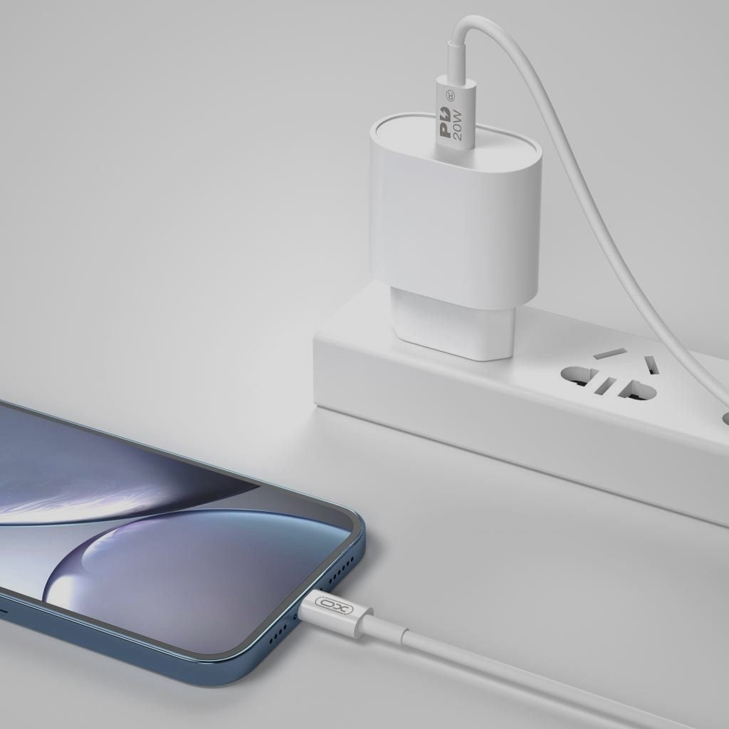 XO NB-Q189A PD 20W Καλώδιο Φόρτισης Type-C σε Lightning 1m